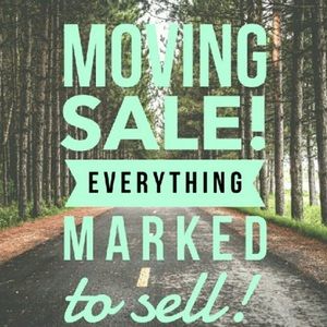 MOVING, everything must go 🐝